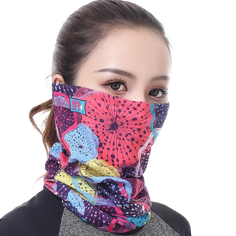 100 Cotton Polyester Promotional Custom Neck Microfiber Multifunction