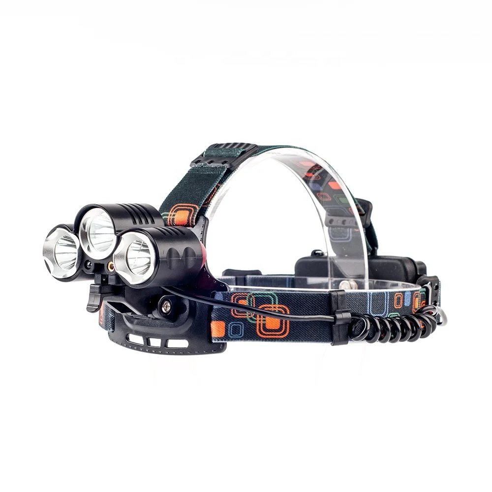 Waterproof T6 XPE LED Headlight Outdoor Lighting Head Lamp 4 Modes Headlamp For Fishing Camping Riding