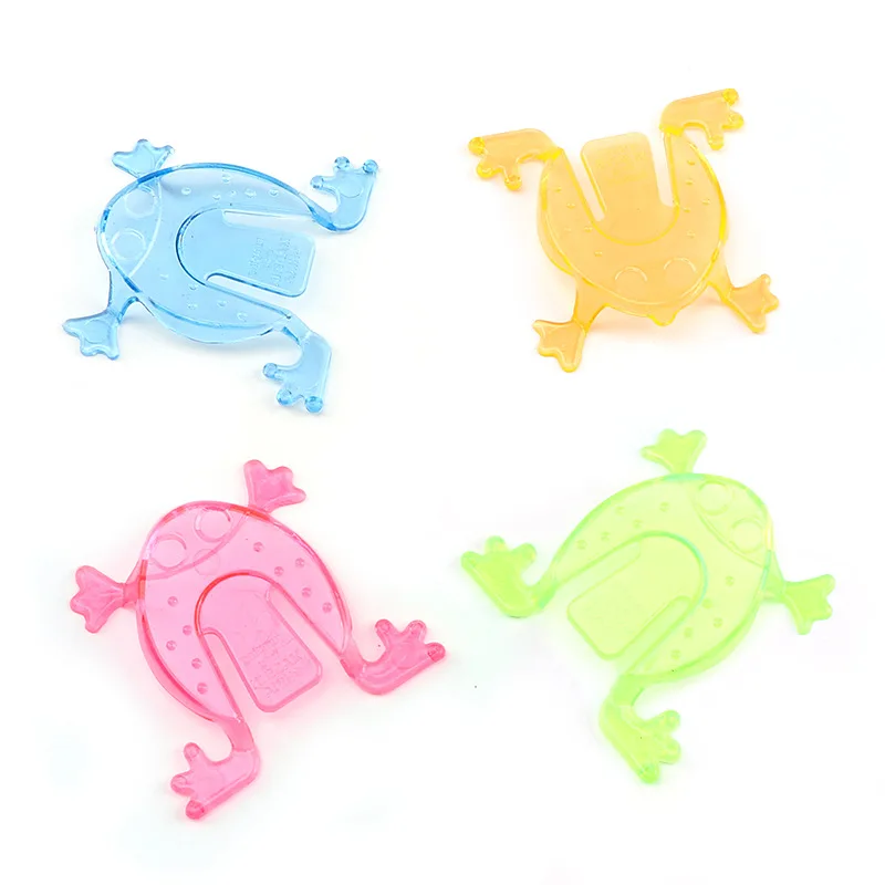 Funny Jumping Frog Bounce Fidget Toys Novelty Assorted Stress Reliever ...