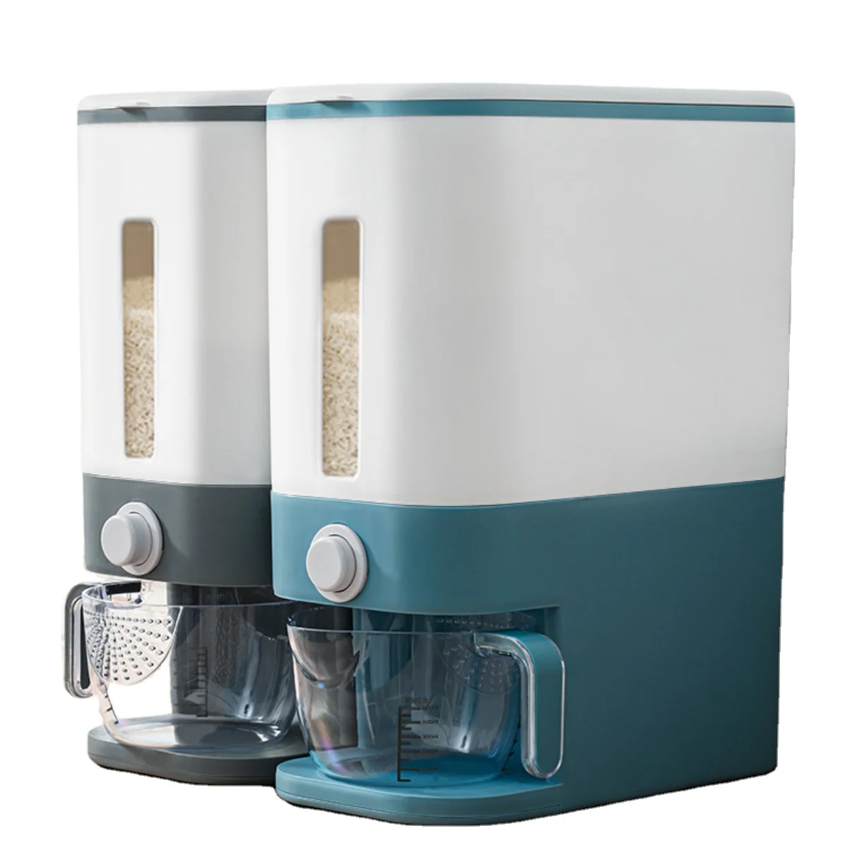 Creative Dust-proof Insect-proof Moisture-proof 10l Rice Dispenser 