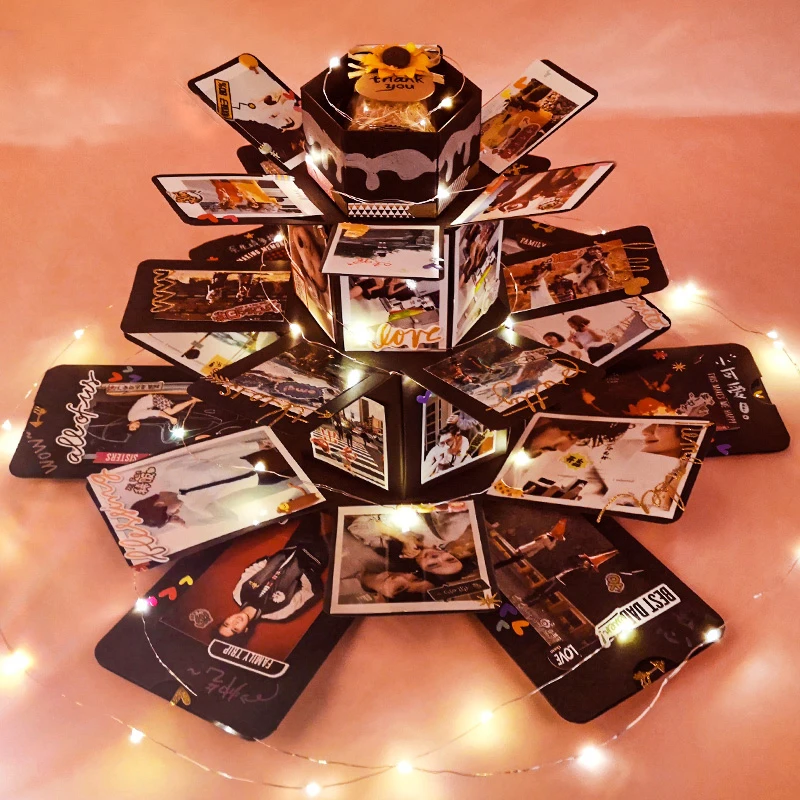 Image result for Customizable Hexagon Explosion Love Note