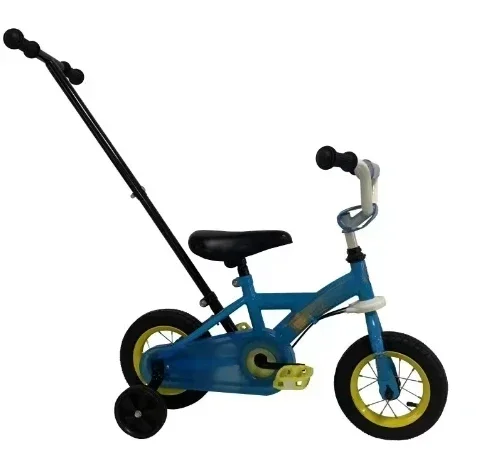 product china manufacturer steel kids bicycle 10 wheel single speed with training wheels comfortable saddle ride on toy-1