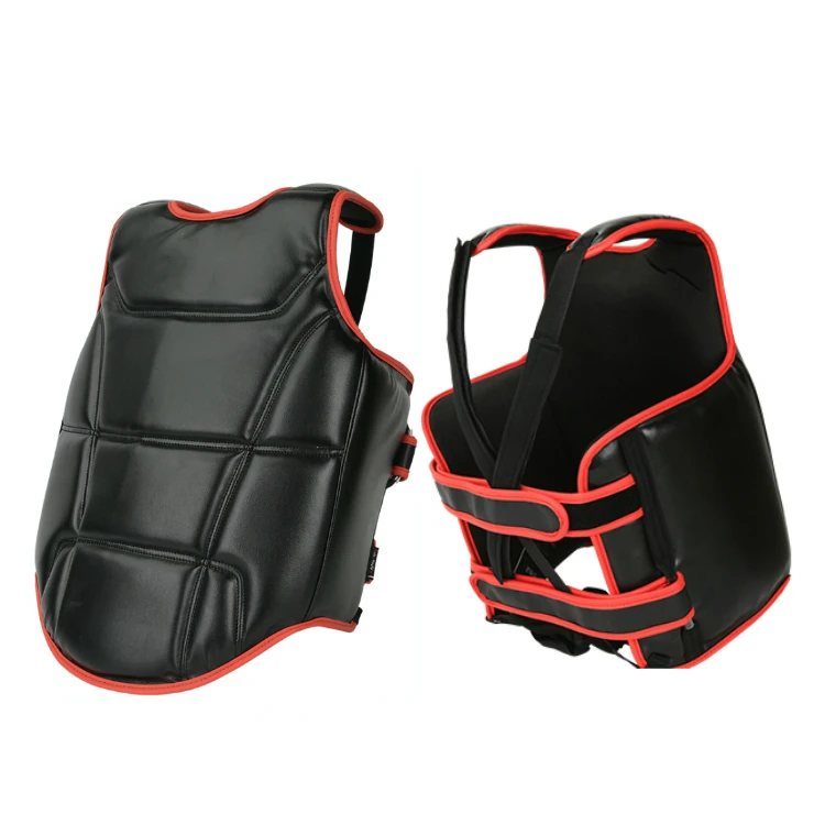 Details about   TaeKwonDo Karate Reversible Chest Guard Protector MMA Kick Boxing Chest Protect 