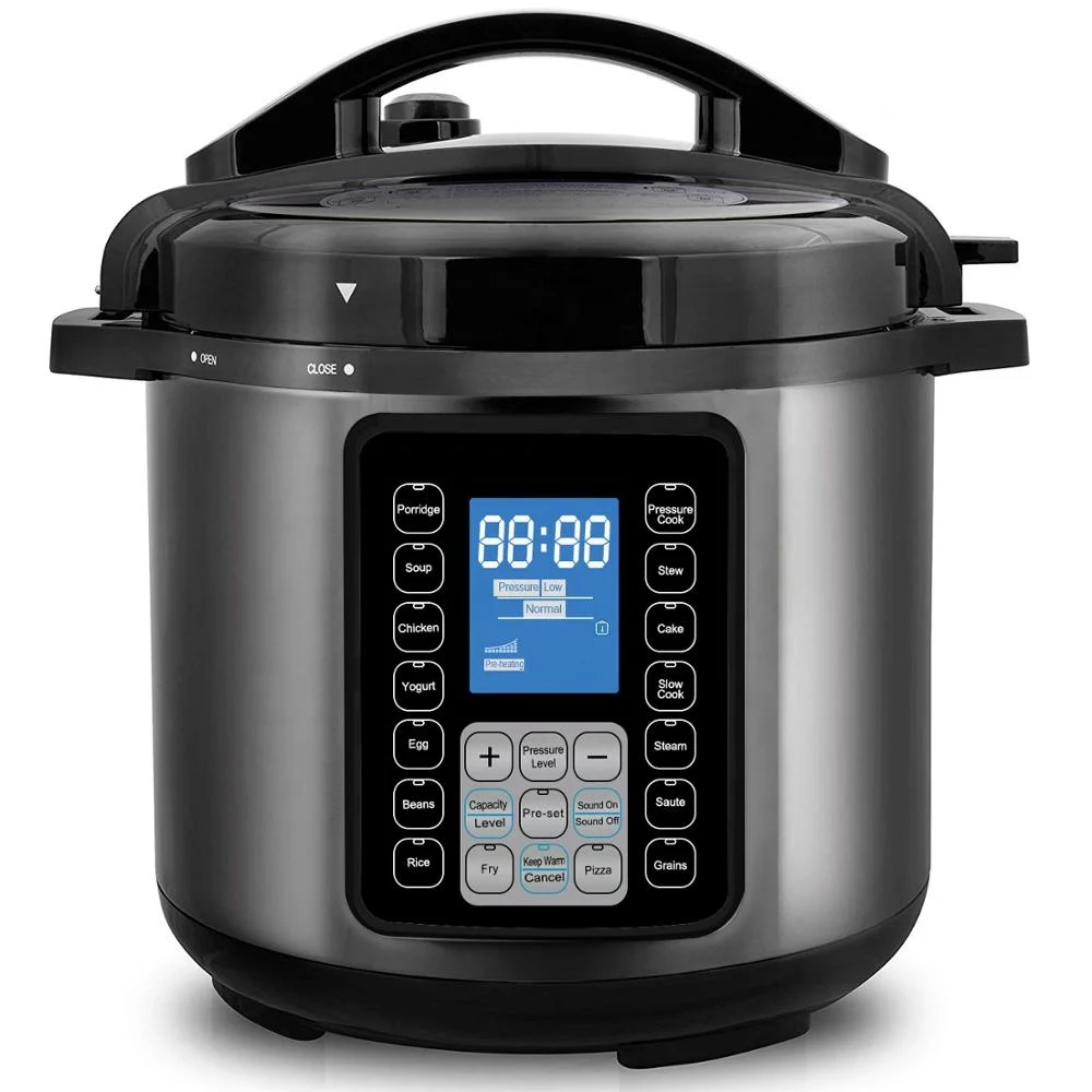 6l Electric Pressure Cooker 10 In 1 Rice Cooker Hot Pot With Tempered ...