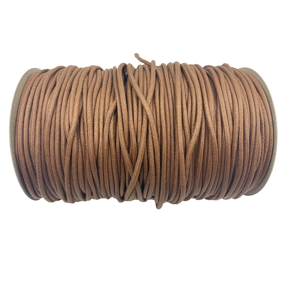 Rolund Waxed Cotton Rope Round Waxed Cord String For Jewelry Buy Soft