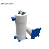 OEM-design Ti shell and tube refrigeration parts price for fish tank water cooled evaporator for chiller 1.5KW