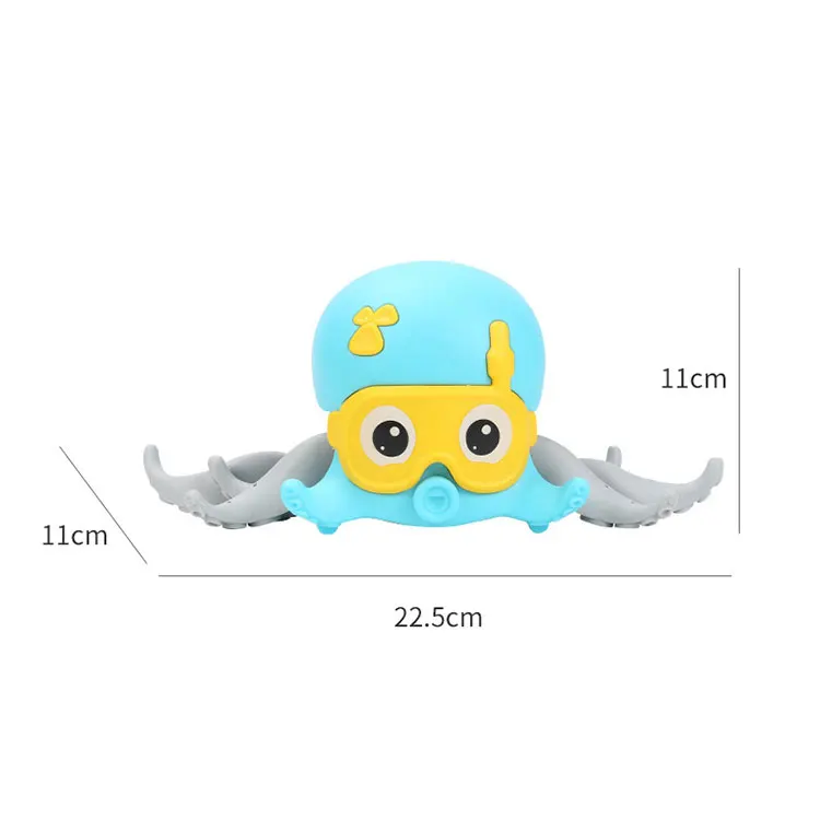 Clockwork Walking Octopus Amphibious Octopus Crawling And Swimming Bath