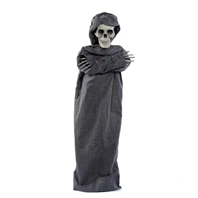 Decoration Life Size Props Animated Posables Halloween Skeleton - Buy ...