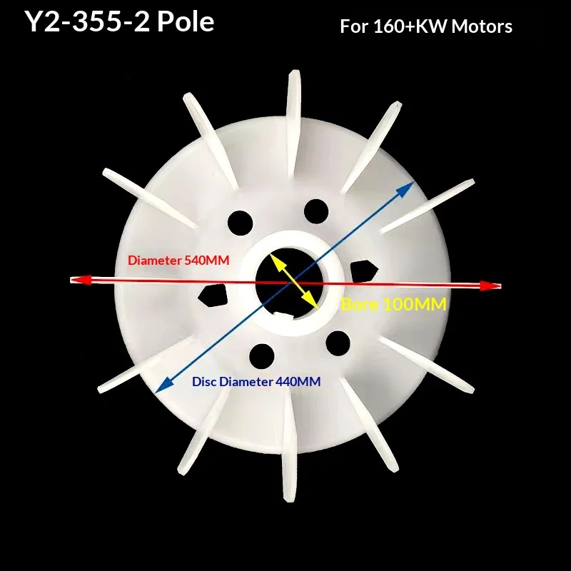 Temperature Resistant Plastic Motor, Y2/YE2/YB2, Y90-Y280 - detail 4