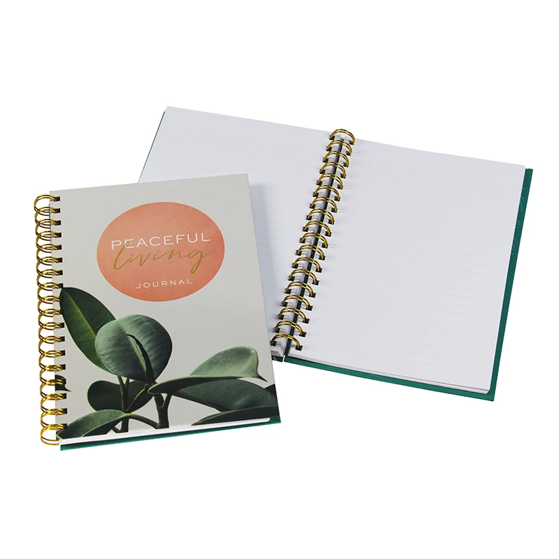 China Supplier Spiral Notebook Printing Custom Your Design Journal A5