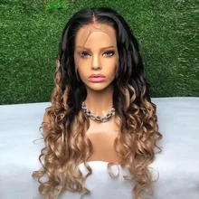 11Inch Nero HGOOD-WIG Riccia Parrucca Afro Ombre Capelli Ricci in Fibra Sintetica Resistente al Calore Parrucca Natura per Le Donne 27cm