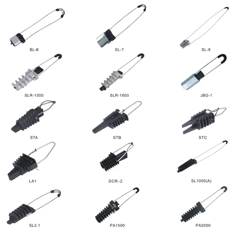 Power Line Accessories Electric Overhead Line Plastic Suspension Abc ...