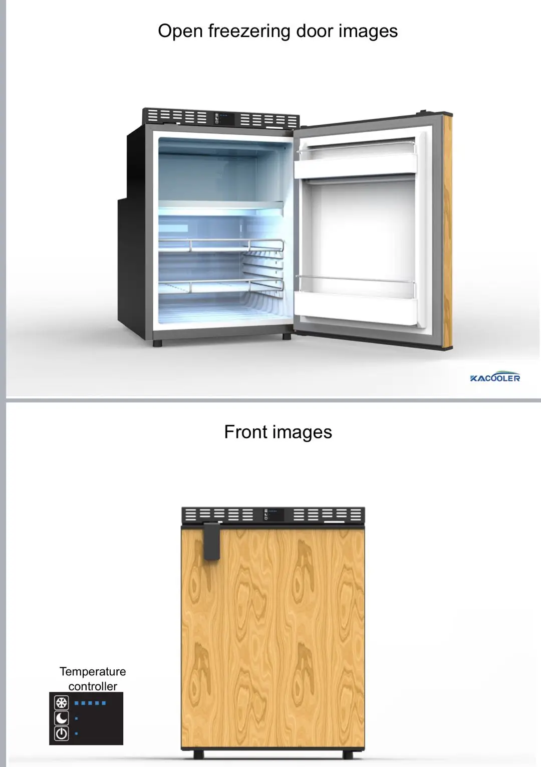 Low Noise Caravan Fridge 12v Upright Fridge Camper Van Vehicle