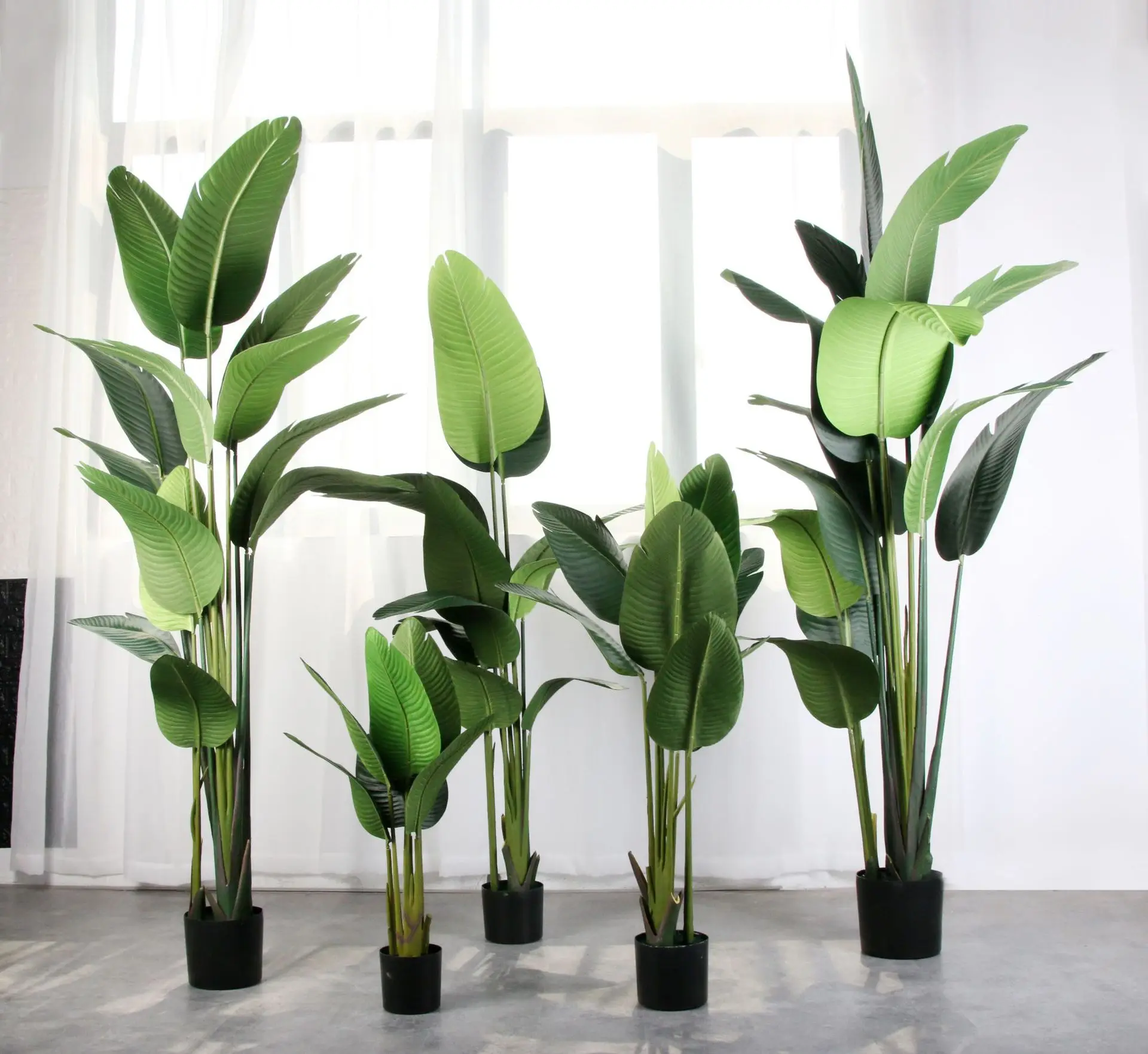 plsq1003-80/120/160/180/220cm artificial potted