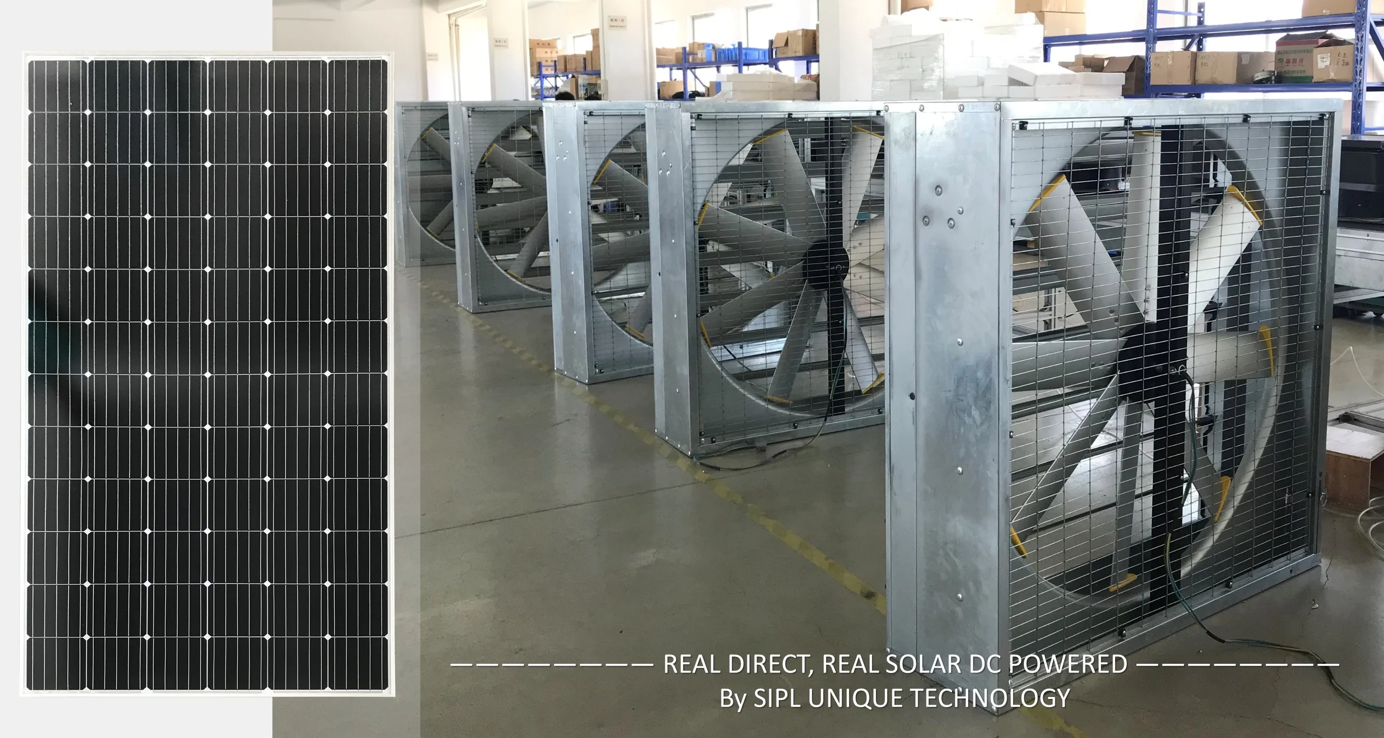 Hvac Top Quality Solar Hybrid Power Daynight Ventilation Wall Fan