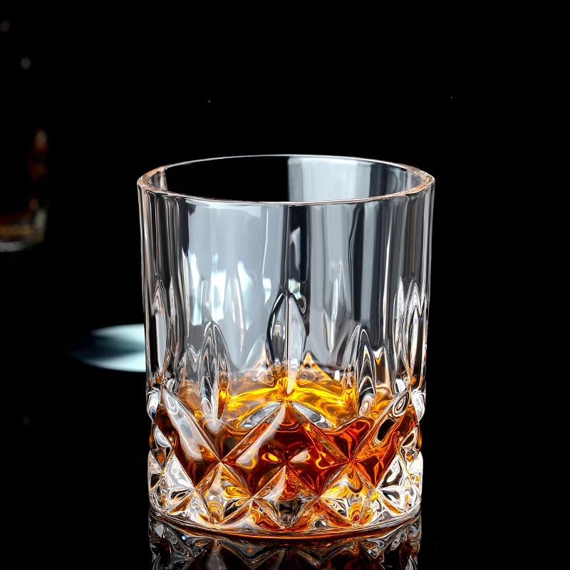 Crystal Whiskey Glasses - Tumblers For Drinking Scotch,Bourbon,Irish ...