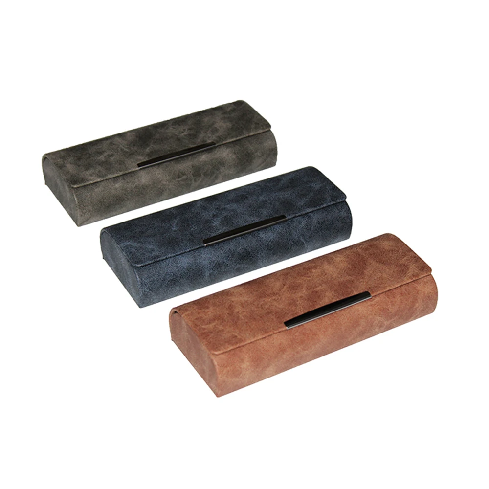 手工制作 pu 皮革眼镜眼镜盒太阳镜封面