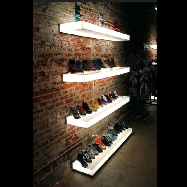 shoe organizer with lights