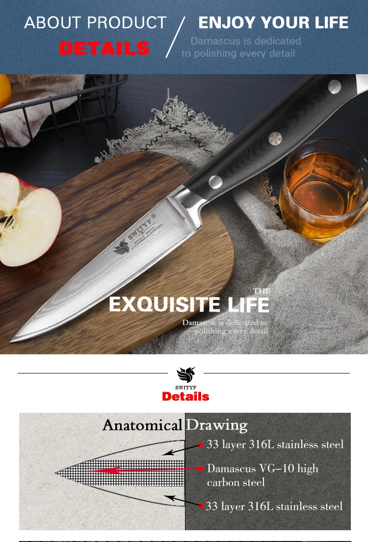 Stainless Steel Pampered Chef Serrated 3.5 Inch Paring Knife Buy Best Knife Kitchen Japanese