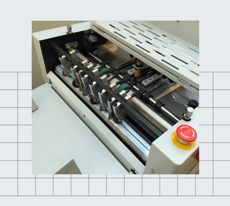 Multifunctional Fully Automatic YH480 Creasing Machine New Condition with Lower Suction Paper Feeding & Marking Gather Line