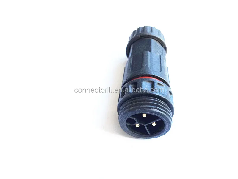 M19 Waterproof Male And Female Electrical Connector Ip68 2 3 4 Pin