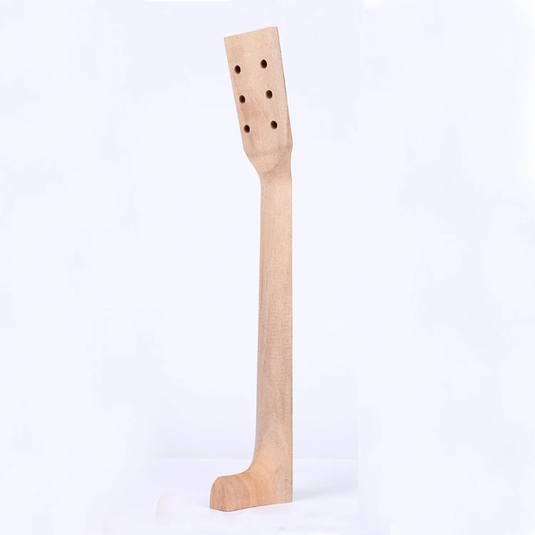 41 Inch Okoume Unfinished Acoustic Guitar Necks With Rosewood Top Head For Diy Guitar