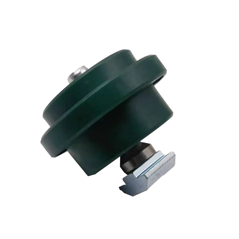 product convex guide wheel pulley bearing roller pulley guide rail hanging wheel third generation aluminum alloy grade 1000 series lean-17