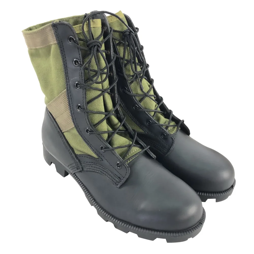 botas de lona tipo militar