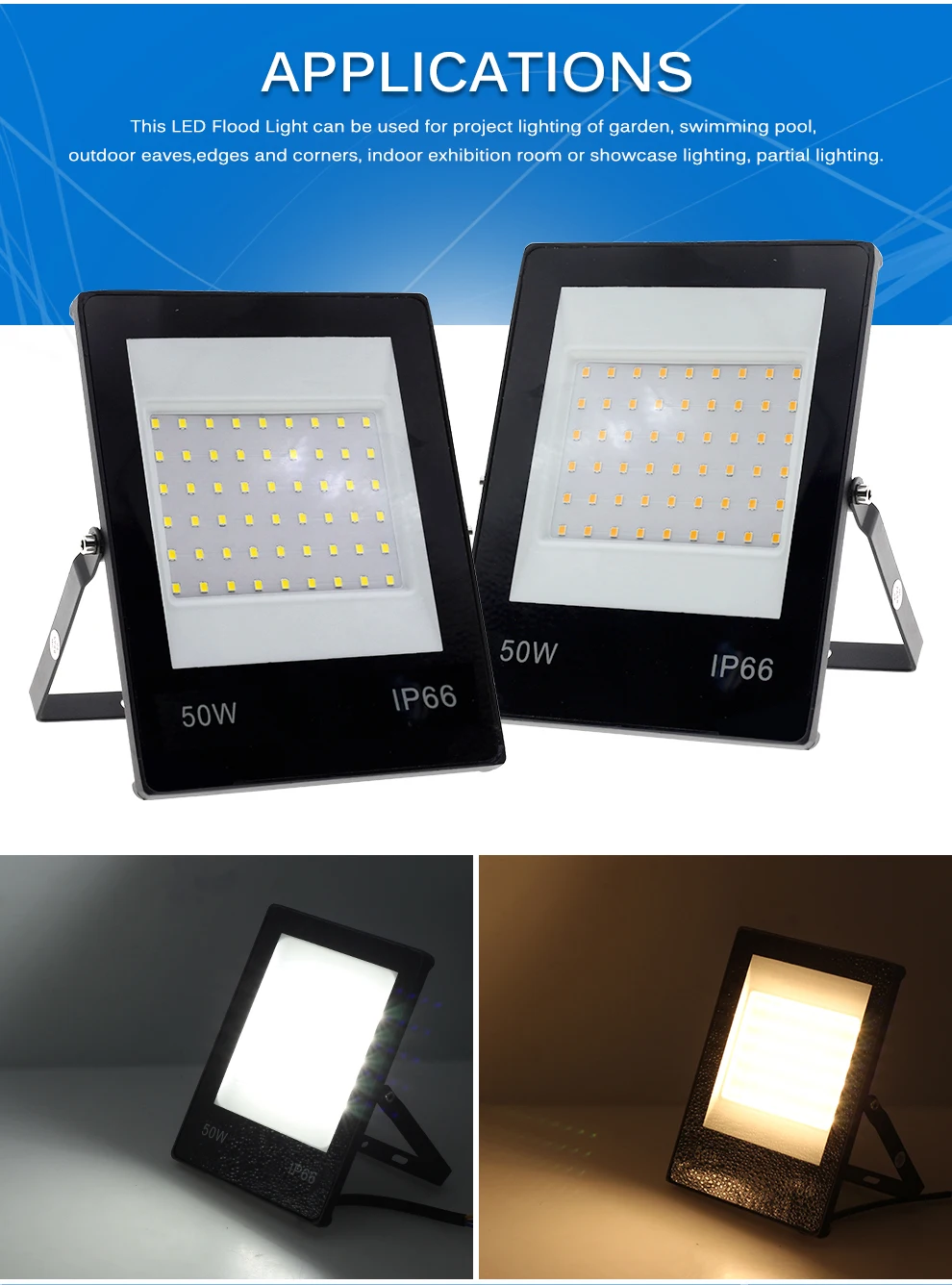 LED Flood Light 220V 6