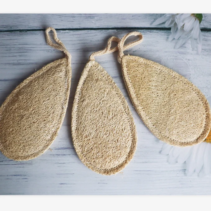 Luffa Natural Biodegradable Exfoliating Custom Body Bath Natural Sponge