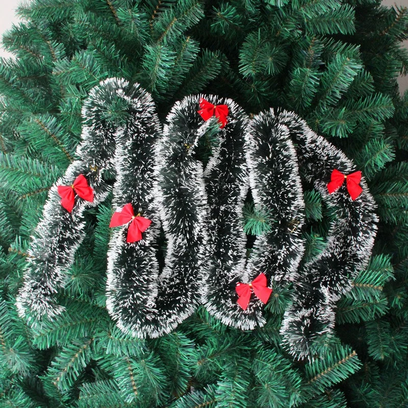 2m Xmas Tree Ornament Decoration Holiday Party Christmas Dark Green Ribbon Decor for sale online 