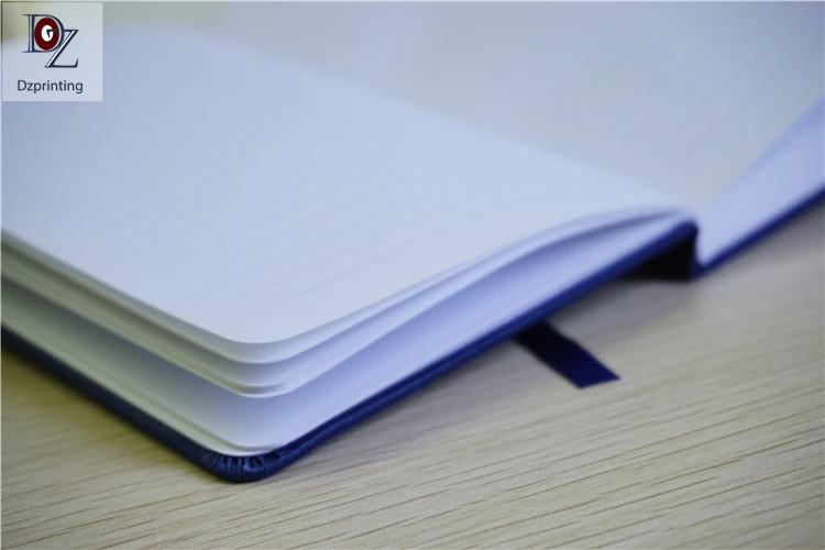 product-Dezheng-Guangzhou 25 Years Factory Book Printing Hardcover Sewn Notebook A5 With Logo-img-1