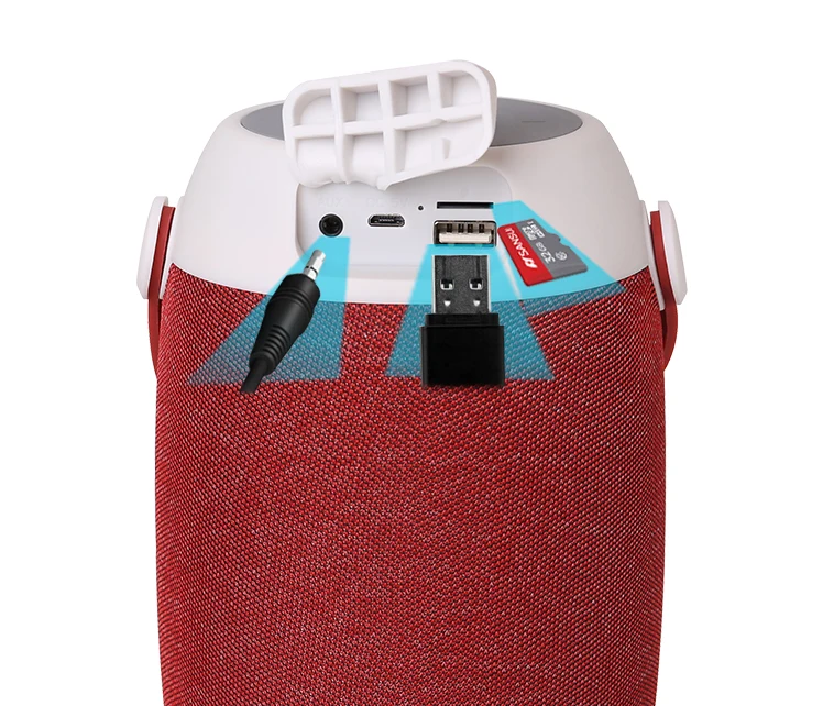kinter HY-27 USB TF card Portable Wireless Plastic Bluetooths Speaker - ANKUX.COM
