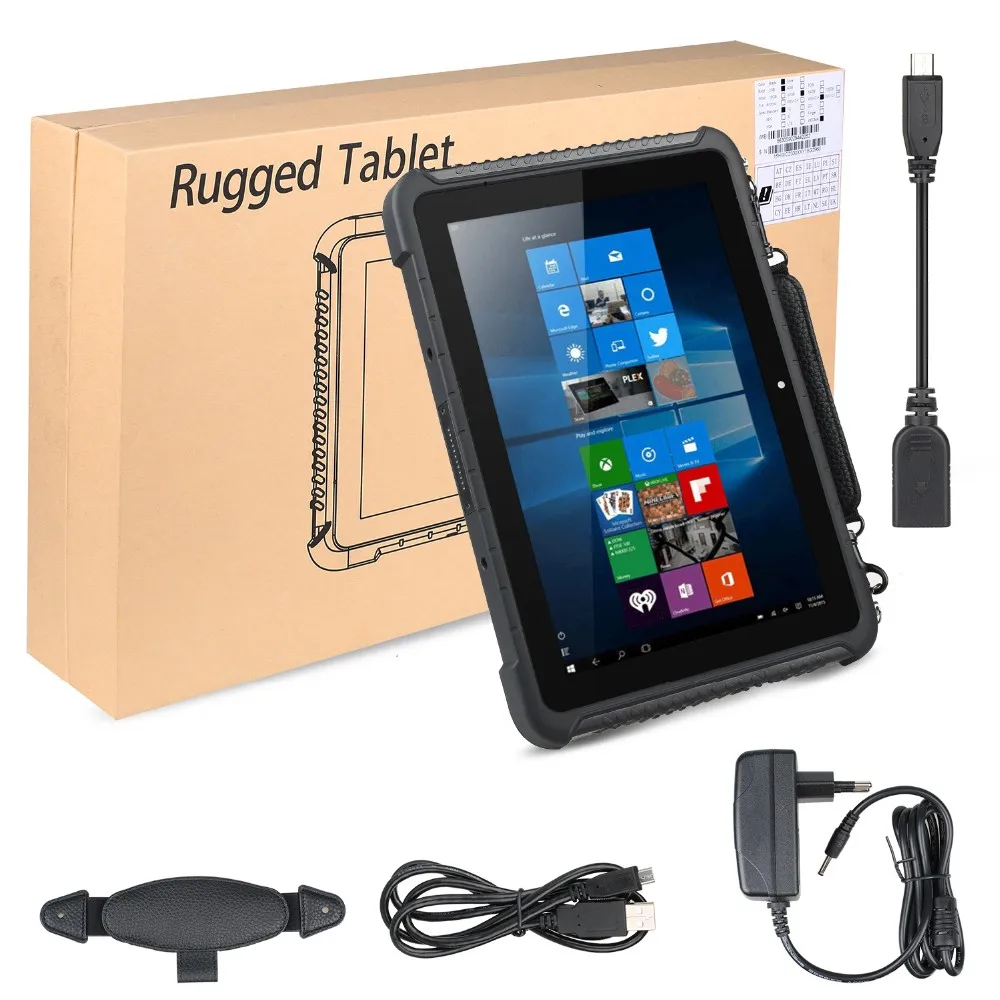 Rugged Tablet For Windows With Rj45 Port Industrial Tablet Pc