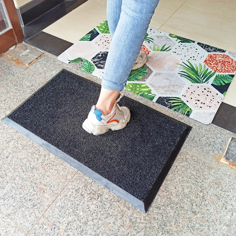 Meierjie Customized Disinfection Mats Pvc Floor Mat Rubber Door Mat