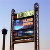 digital open frame chinese usb auto update p8 video wall/screen/led display