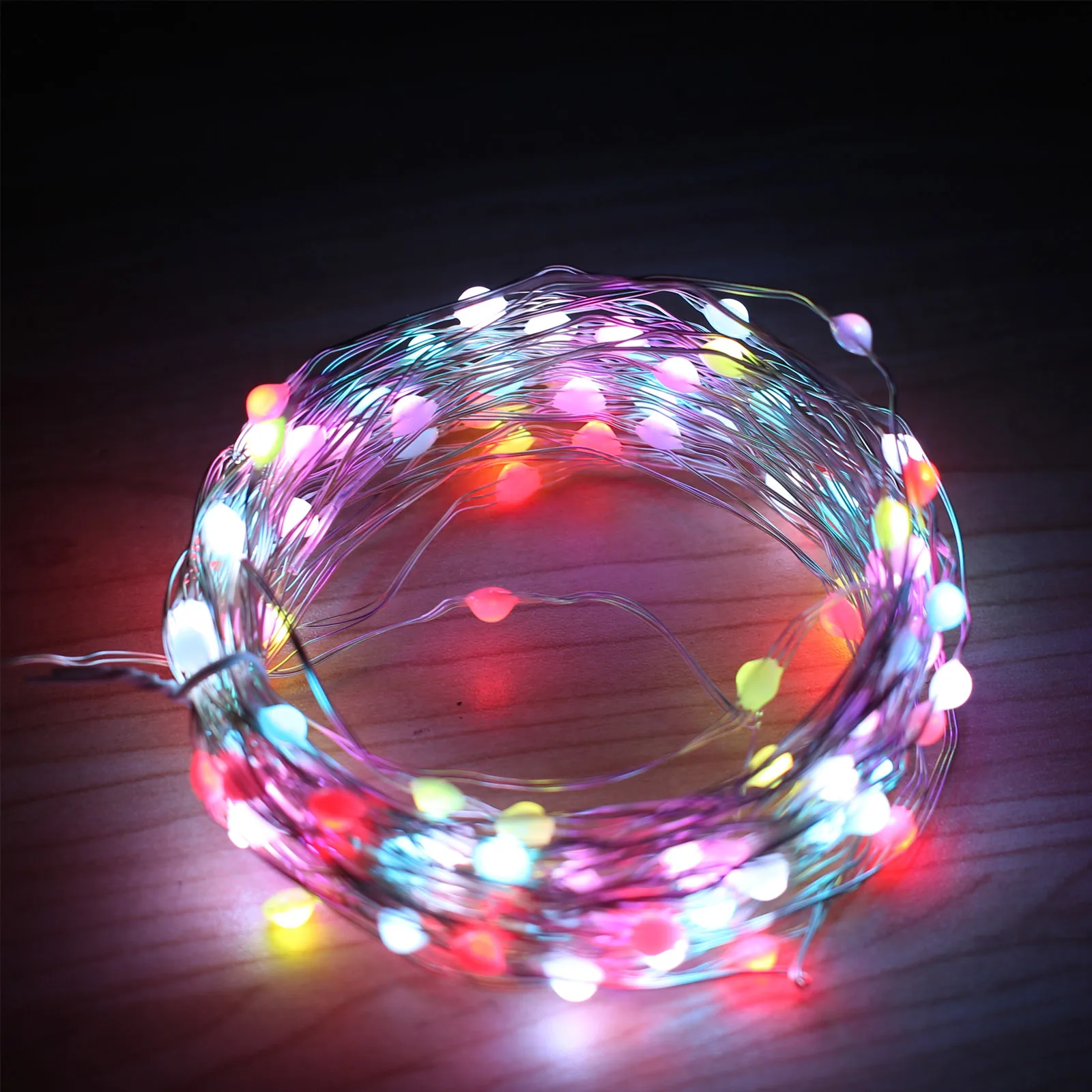 Home Party Wedding Christmas Dream Color USB 5V 10M RGB LED String Lights With Remote