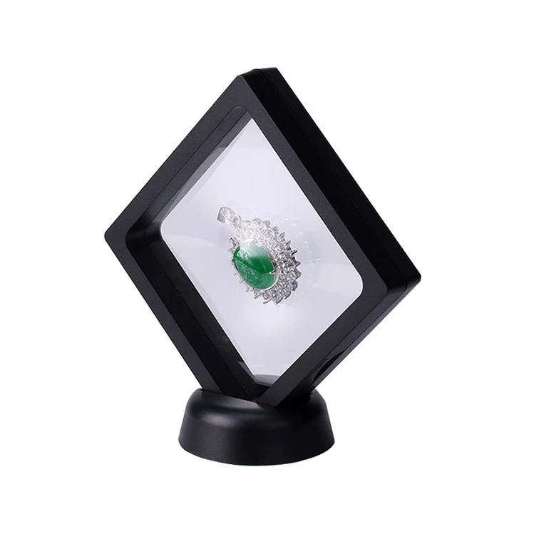 Gemstone Gem Display Box 3x3 Gemstone Sample Display Box Hexagonal