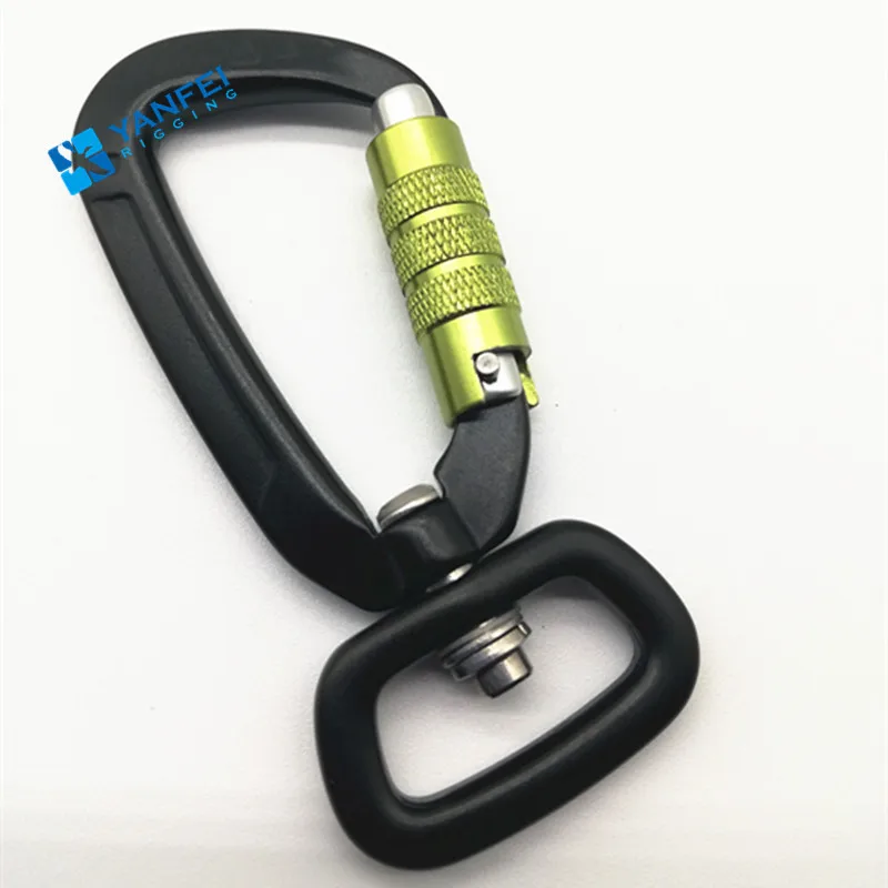 Heavy Duty Carabiner For Dogs Leash 25mm 400kg Aluminium Alloy Sports