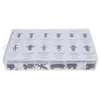 330PCS Car Fastener Box Suit 12 Kind Universal Fixing Clips Rivet Retainer for Door Panels Retainer Bumper for Toyota/Honda/Ford