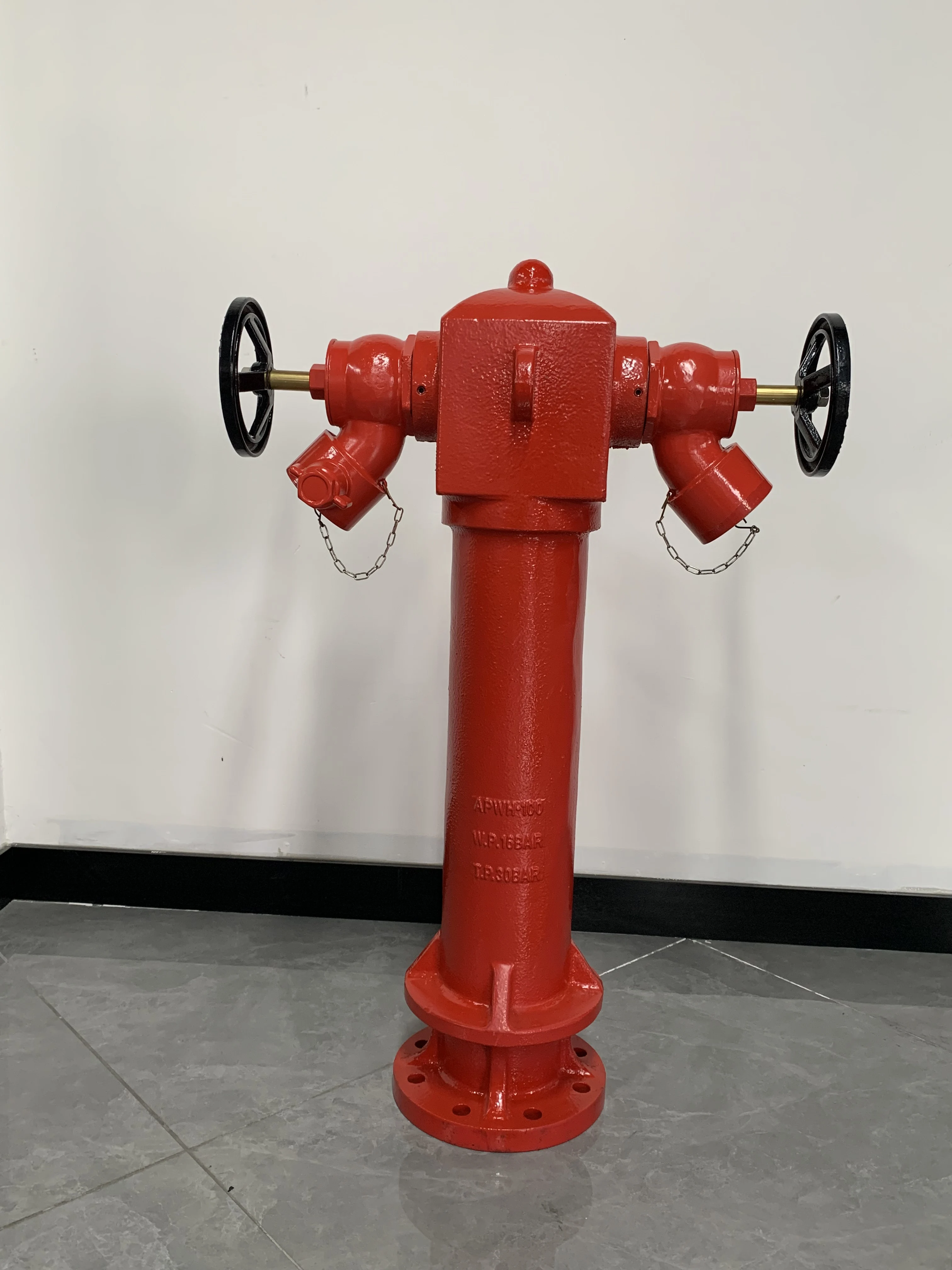 Two Way Pillar Fire Hydrant Outdoor 16 Bar Guangmin