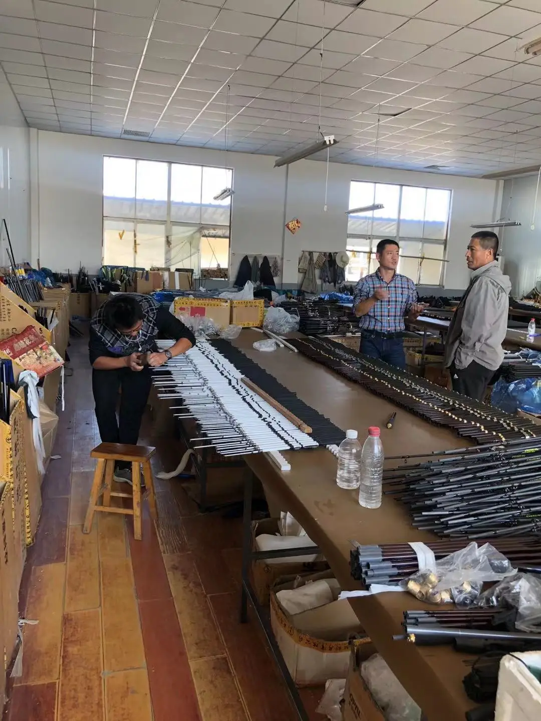 Fishing Rod New Packaging T Gun Handle Lamp Pole 2.04m 2section Guide