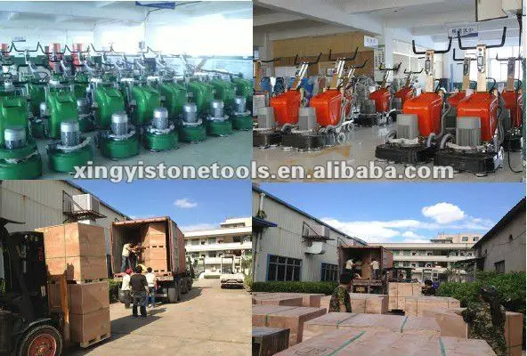 polishing machine packing