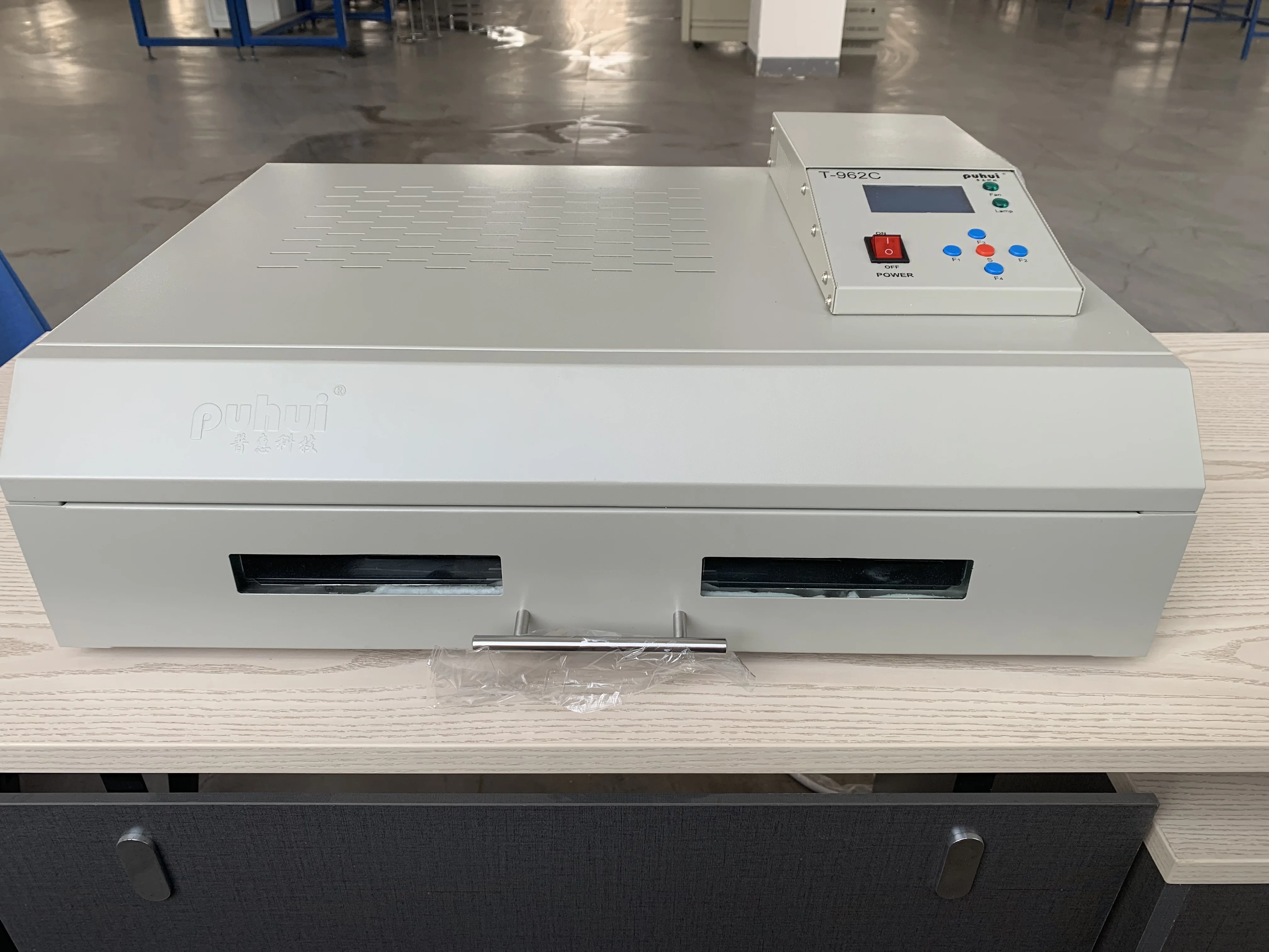 Large Drawer 400 600 Mm Desktop Infrared Reflow Oven Reflow Soldering