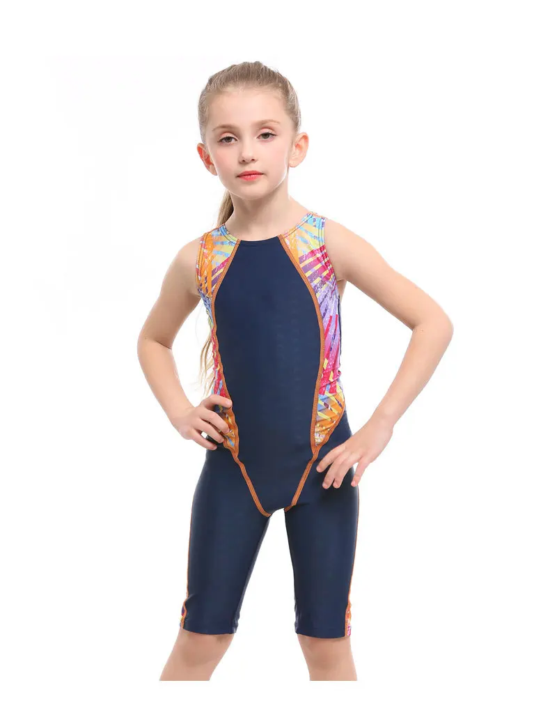 2021 New 5-15 Year Old Girl Bikini Swimsuit Children One-piece Training ...