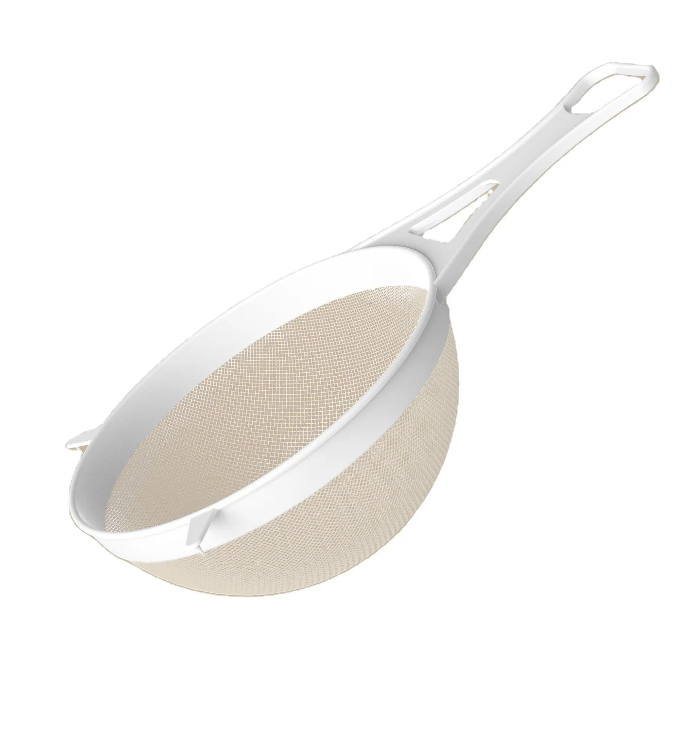 10 Inches Fine Round Mesh Strainer Flour Sieve With Handle Buy Fine