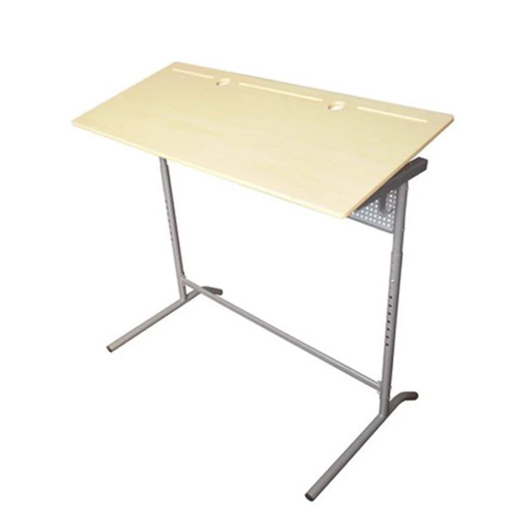 
Top Height Adjustable School Art Student Drafting Drawing Table 