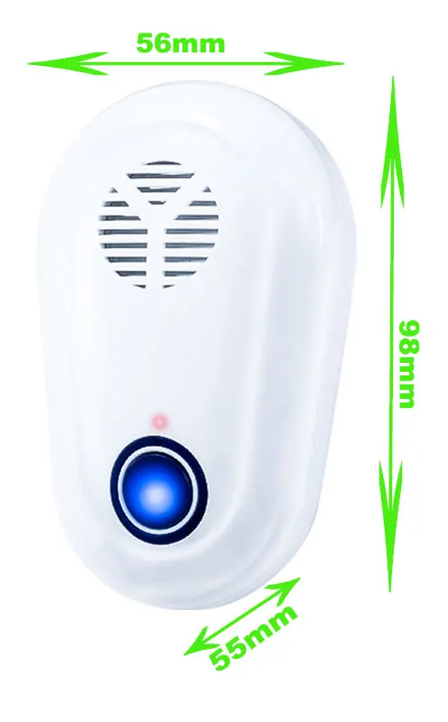 Portable Electronic Bug Mosquito Repellent Ultrasonic Pest Rat Mouse Repeller Kill Mosquito+ Killer Insect +lighting Indoor Room factory