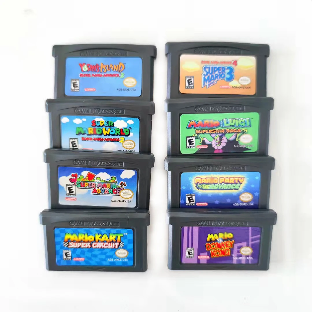 Hot Sale Super Marlo World 2 For Gba Series Game Card Super Marlo ...