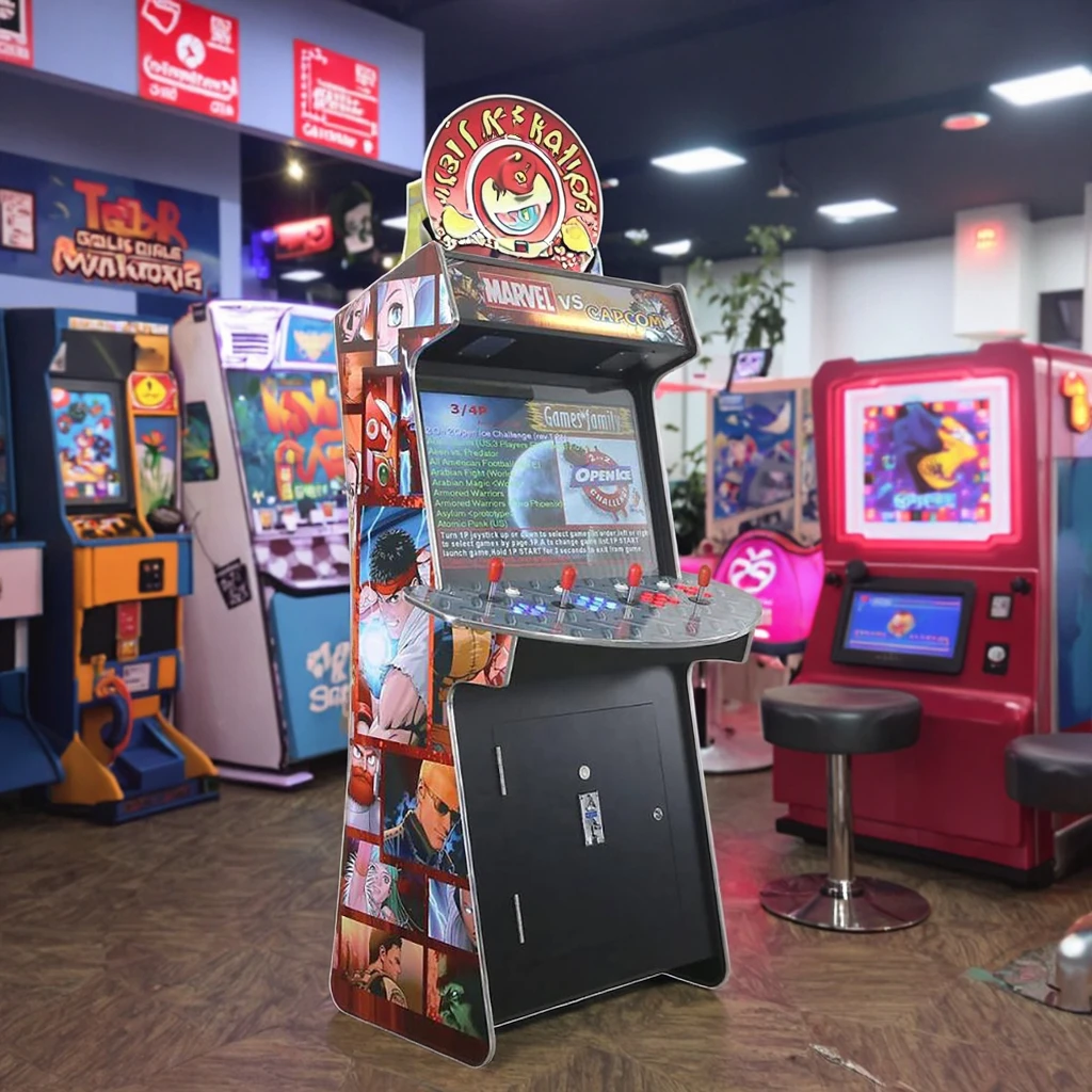 product raisefun factory wholesale 4 person coin operated arcade game machine multiple classics for 6 year olds prize games for game-5